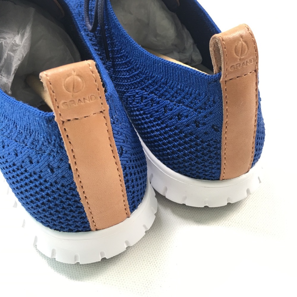 Cole Haan Zerogrand Zero Grand Blue White Shoes - Picture 5 of 7
